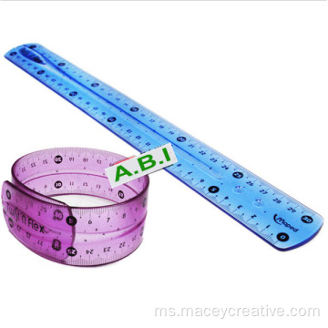 Plastik lembut promosi PVC Flexible Ruler